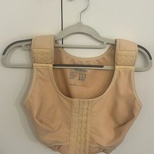 (2) Marena Recovery Bras- 36 B/C Beige